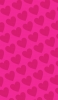 📱ビビッド・ピンク ハートのロゴ Xperia 8 Lite 壁紙・待ち受け