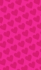📱ビビッド・ピンク ハートのロゴ iPhone 12 壁紙・待ち受け