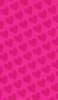 📱ビビッド・ピンク ハートのロゴ iPhone 13 Pro Max 壁紙・待ち受け