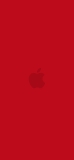 📱ビビッド・レッド アップルのロゴ iPhone 12 mini 壁紙・待ち受け