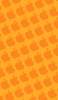 📱ビビッド・イエロー アップルのロゴ パターン iPhone SE (第3世代) 壁紙・待ち受け