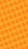 📱ビビッド・イエロー アップルのロゴ パターン Redmi 9T 壁紙・待ち受け