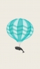 📱鯨と気球のイラスト iPhone 12 壁紙・待ち受け