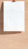 📱木の板と白い紙 Google Pixel 6 Pro 壁紙・待ち受け