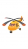 📱黄色いヘリコプター イラスト Redmi Note 9S 壁紙・待ち受け
