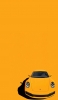📱かっこいい黄色のスポーツカー iPhone SE (第2世代) 壁紙・待ち受け