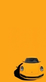 📱かっこいい黄色のスポーツカー iPhone SE (第2世代) 壁紙・待ち受け