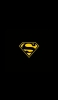 📱黄色いスーパーマンのロゴ シンプル iPhone SE (第3世代) 壁紙・待ち受け